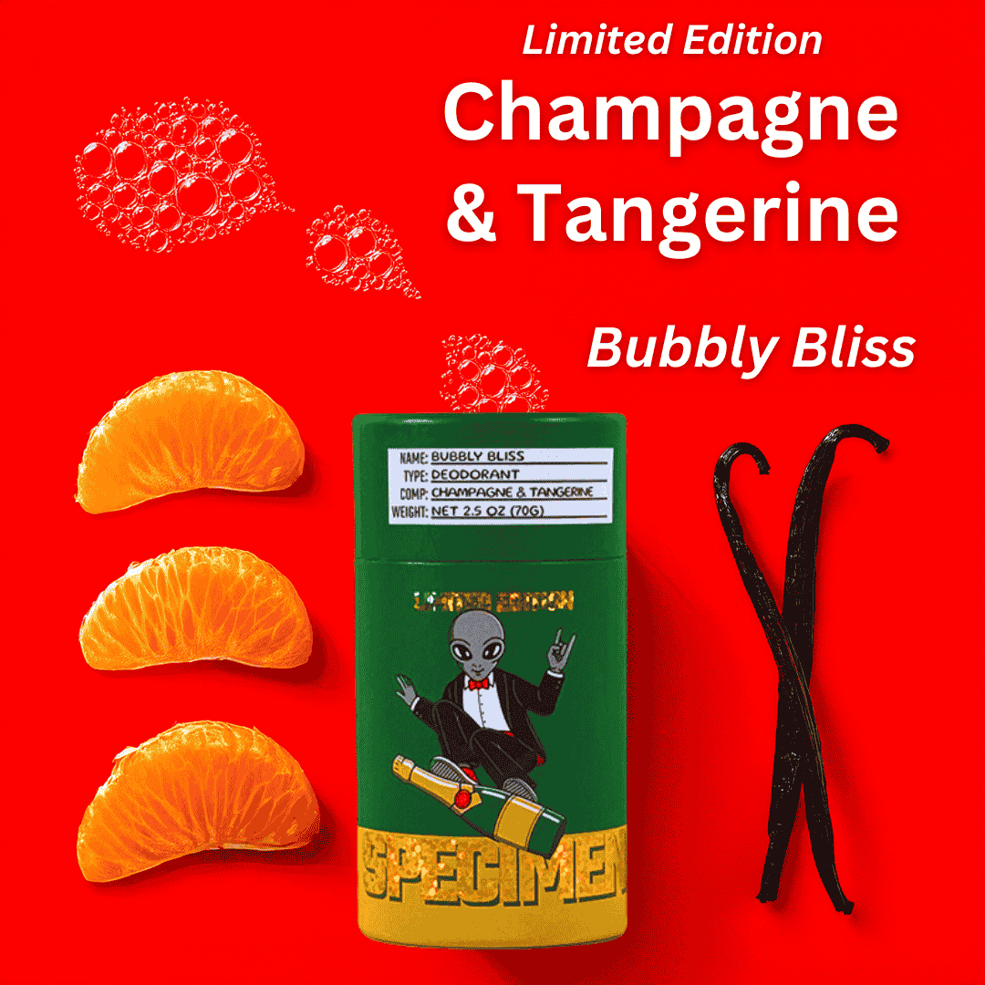 Bubbly Bliss | Champagne and Tangerine Deodorant